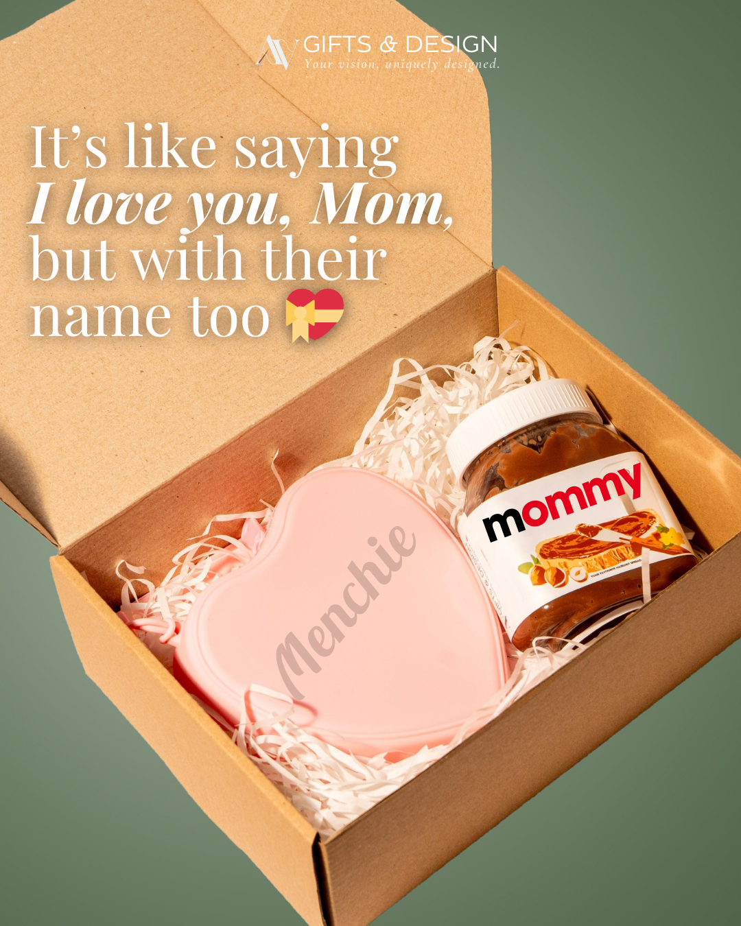 Gift Set: Heart Pouch + Hazelnut Spread š°