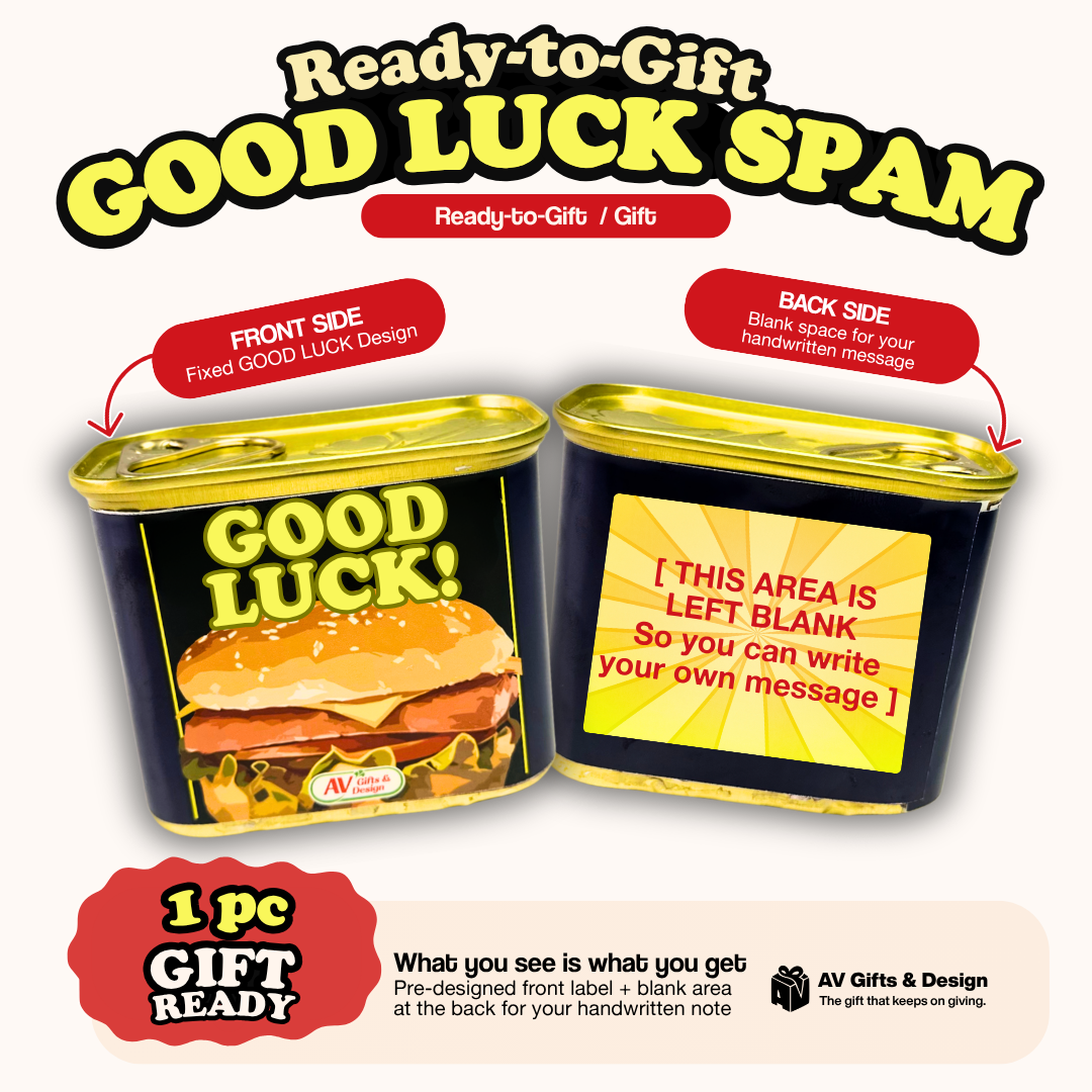 Ready-to-Gift | Personalized SPAM Can