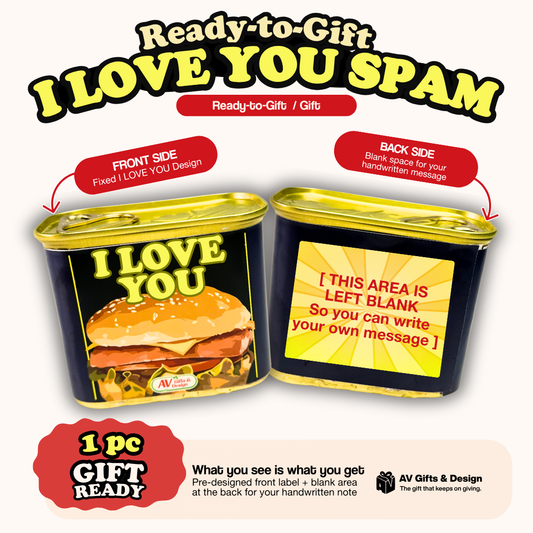 Ready-to-Gift | Personalized SPAM Can