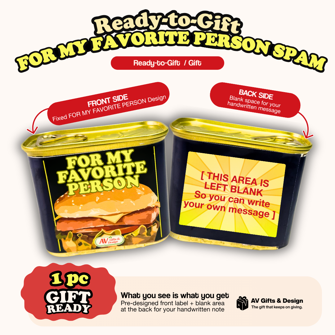 Ready-to-Gift | Personalized SPAM Can