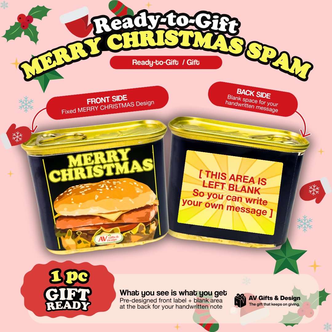 Ready-to-Gift | Personalized SPAM Can