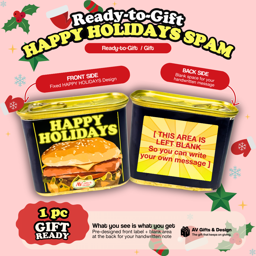 Ready-to-Gift | Personalized SPAM Can