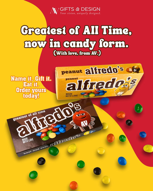 Custom MnM-Inspired Candy Box – With Your Name on It (Literally)
