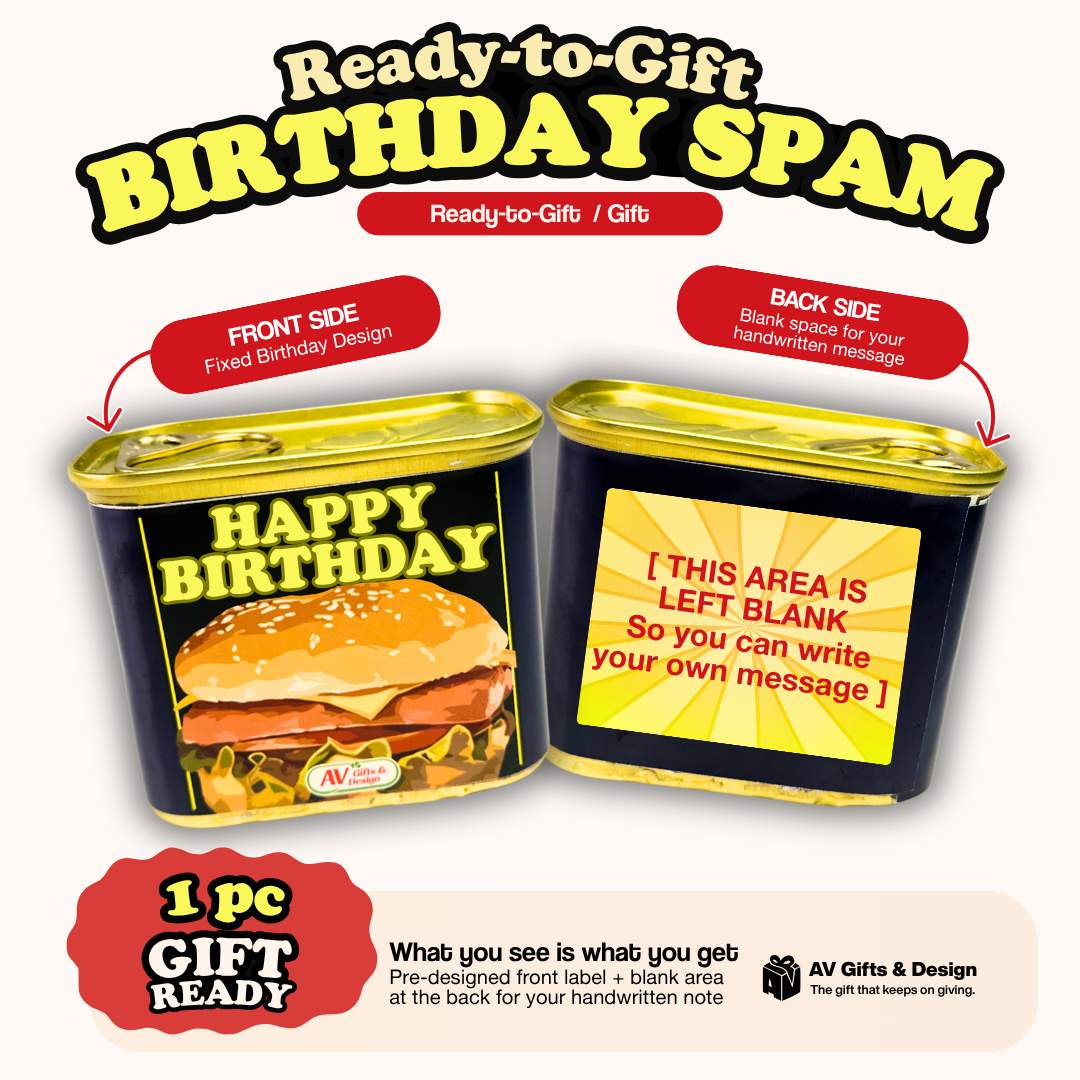 Ready-to-Gift | Personalized SPAM Can