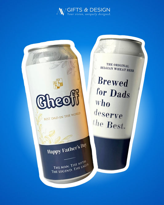 Personalized Beer Can (Inspired by Hey-gaarden)