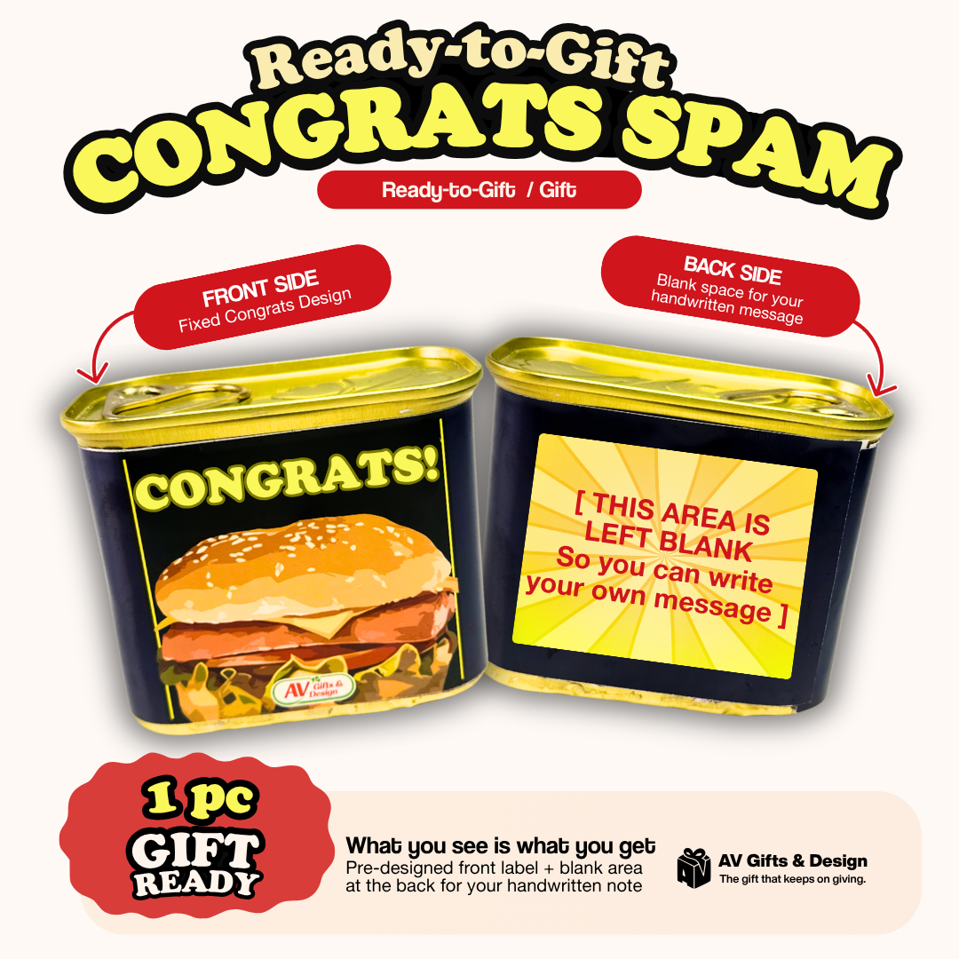 Ready-to-Gift | Personalized SPAM Can
