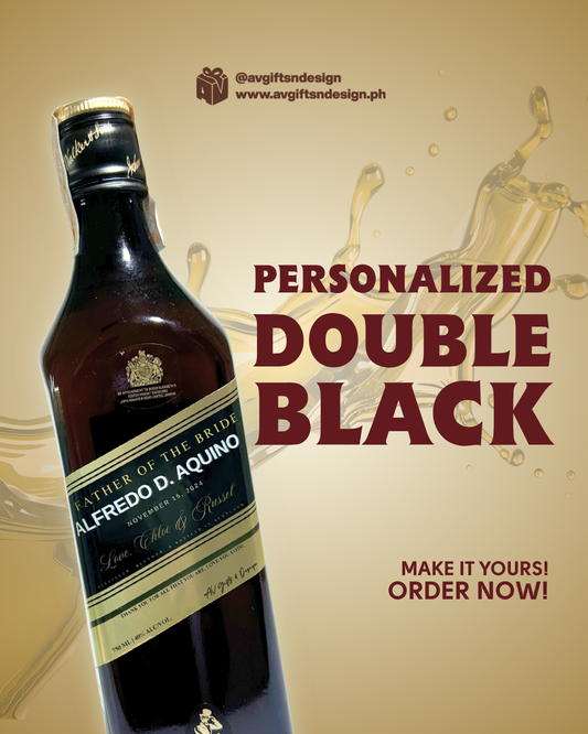 Personalized JW Double Black Bottle