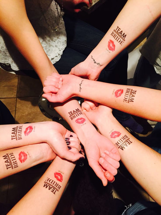 Custom Temporary Tattoos for Weddings & Events